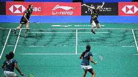 (SP)SINGAPORE-BADMINTON OPEN-WOMEN'S DOUBLES-SEMIFINAL