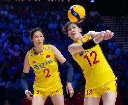 (SP)CHINA-MACAO-VOLLEYBALL-WOMEN'S NATIONS LEAGUE 2024-THA VS CHN (CN)