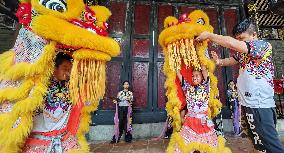CHINA-GUANGDONG-SHENZHEN-CHILDREN-LION DANCE (CN)