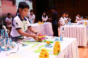 MYANMAR-YANGON-WORLD ROBOT CONTEST 2024