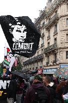 Anti-fascist rally for Clement Meric and Palestinian people - Paris