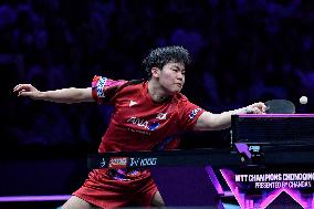 (SP)CHINA-CHONGQING-TABLE TENNIS-WTT CHAMPIONS-MEN'S SINGLES (CN)