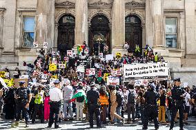 NYC Student Protest For Palestine