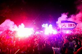 Hundreds Of Thousands Of Persib Bandung Supporters Celebrate The Champion Title