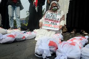 Solidarity Rally With The Palestinian People In Indonesia