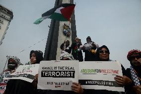 Solidarity Rally With The Palestinian People In Indonesia