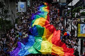 Bangkok Pride Parade 2024 To Celebrate Pride Month.