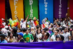 Bangkok Pride Parade 2024 To Celebrate Pride Month.