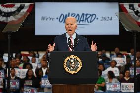 Joe Biden In Philadelphia