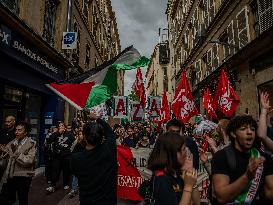 Demonstrators In France To Demand Cease-Fire In Gaza
