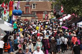 Annual Unionville Festival In Unionville, Canada