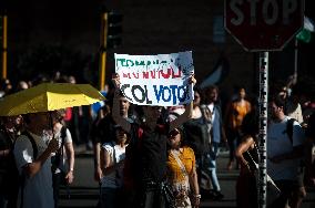 Protest In Rome