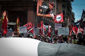 Protest In Rome