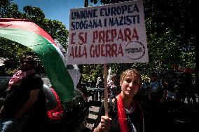 Protest In Rome