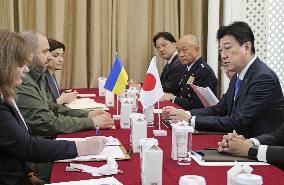Japan-Ukraine defense talks in Singapore