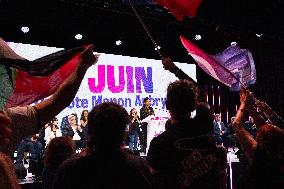 Union Populaire meeting in Toulouse