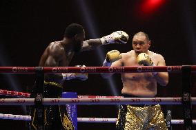 (SP)SAUDI ARABIA-RIYADH-5VS5 BOXING-ZHANG ZHILEI