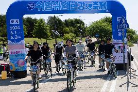 (SP)SOUTH KOREA-SEOUL-TRIATHLON FESTIVAL