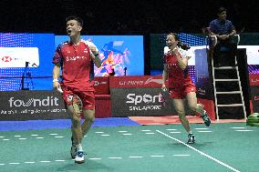 (SP)SINGAPORE-BADMINTON OPEN-MIXED DOUBLES-FINAL