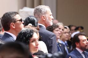 King Felipe at the inauguration of the President Elect of El Salvador