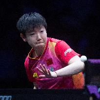 (SP)CHINA-CHONGQING-TABLE TENNIS-WTT CHAMPIONS-WOMEN'S SINGLES (CN)