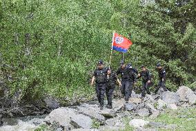 Border Patrol in Xinjiang