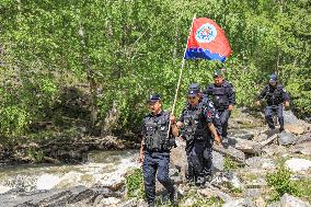 Border Patrol in Xinjiang