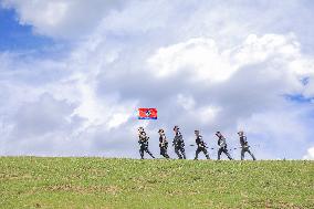 Border Patrol in Xinjiang