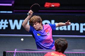 (SP)CHINA-CHONGQING-TABLE TENNIS-WTT CHAMPIONS-WOMEN'S SINGLES (CN)