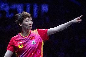 (SP)CHINA-CHONGQING-TABLE TENNIS-WTT CHAMPIONS-WOMEN'S SINGLES (CN)