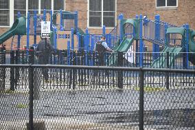 26-Year-Old Man Found With A Gunshot Wound To The Head At A Playground In Chicago Illinois