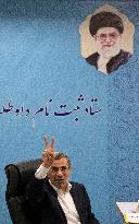 Former President Ahmadinejad Registered As Presidential Candidate