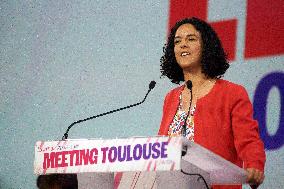 European Election: Meeting Of La France Insoumise With Manon Aubry In Toulouse