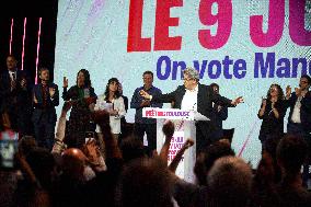 European Election: Meeting Of La France Insoumise With Manon Aubry In Toulouse