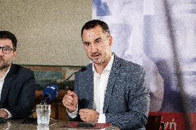 President Of The New Left, Alexis Charitsis - European Elections
