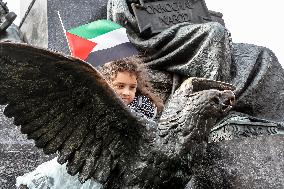 Pro-Palestine Protest In Krakow, Poland