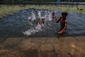 Hot Weather In Kashmir