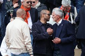 Celebrities In Stands During The 2024 French Open - Village Day Seven NB