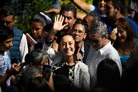 MEXICO-MEXICO CITY-GENERAL ELECTIONS-PRESIDENTIAL CANDIDATES