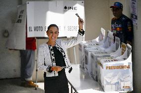 MEXICO-MEXICO CITY-GENERAL ELECTIONS-PRESIDENTIAL CANDIDATES
