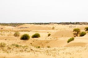 Kubuqi Desert in Ordos
