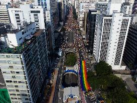 LGBT Pride Parade 2024 In São Paulo