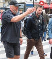 Exclu - Keanu Reeves Arrives At His Concert - Paris
