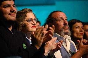 Europe-Ecologie-Les Verts Campaign Meeting - Aubervilliers