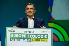 Europe-Ecologie-Les Verts Campaign Meeting - Aubervilliers