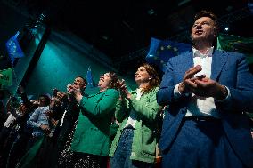 Europe-Ecologie-Les Verts Campaign Meeting - Aubervilliers