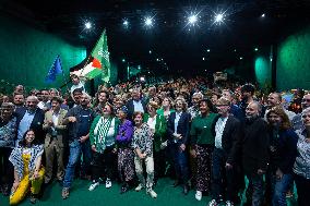 Europe-Ecologie-Les Verts Campaign Meeting - Aubervilliers