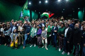 Europe-Ecologie-Les Verts Campaign Meeting - Aubervilliers