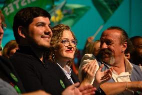 Europe-Ecologie-Les Verts Campaign Meeting - Aubervilliers