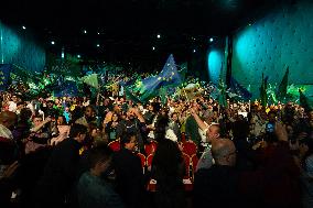 Europe-Ecologie-Les Verts Campaign Meeting - Aubervilliers